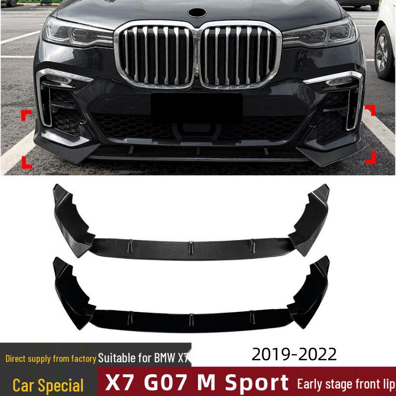 BMW X7 G07 (2019-2022) M Sport Front Lip Spoiler Air Deflector Body Kit