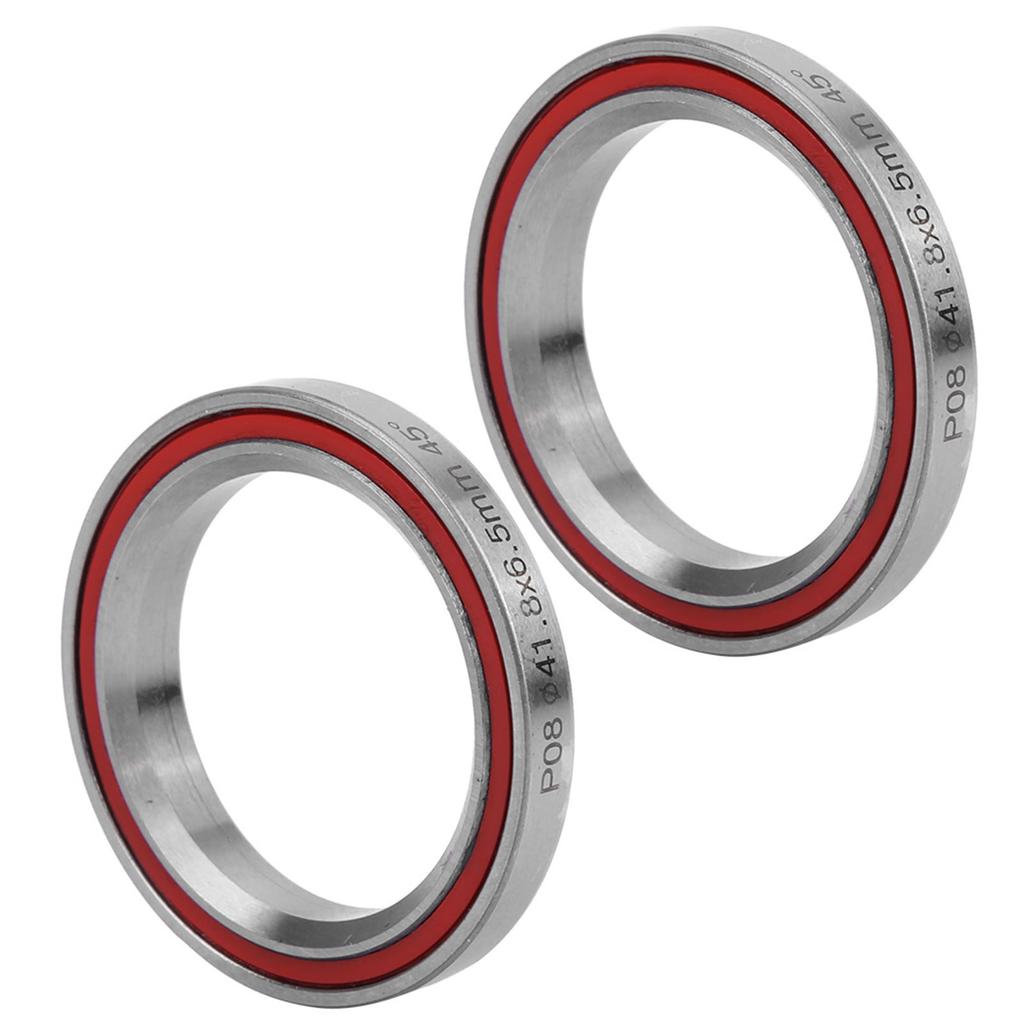 2 STÜCK 41,8MM Hochleistungs-Mountainbike Fahrrad Doppelt Abgedichtetes Lager Steuersatz Zubehör