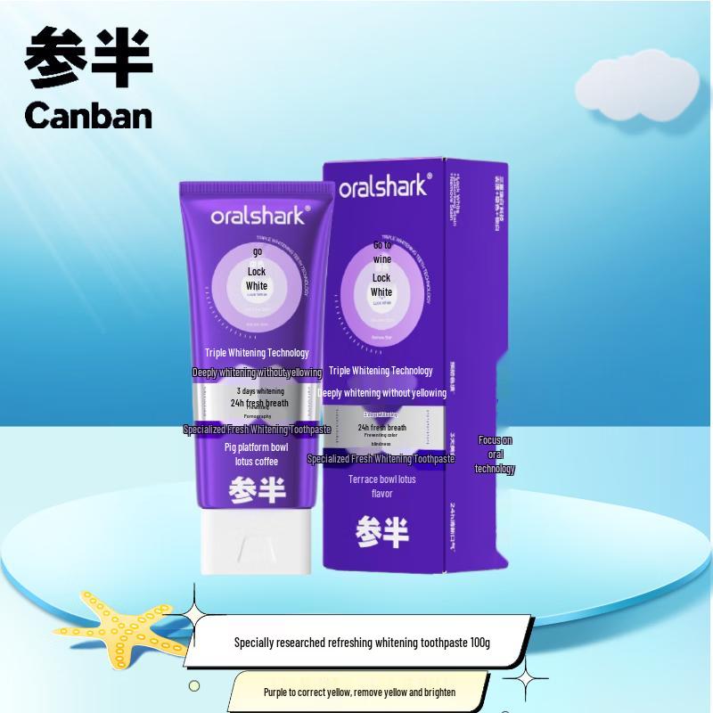 Canban Professional Whitening & Stain Removal Toothpaste 100g