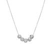 Five Blessings Chinese Clavicle Necklace: Women's Gold Bead Pendant