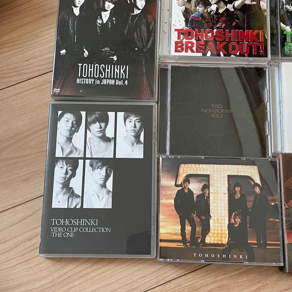 [GEBRAUCHT] CDs und DVDs der fünfköpfigen Gruppe TVXQ