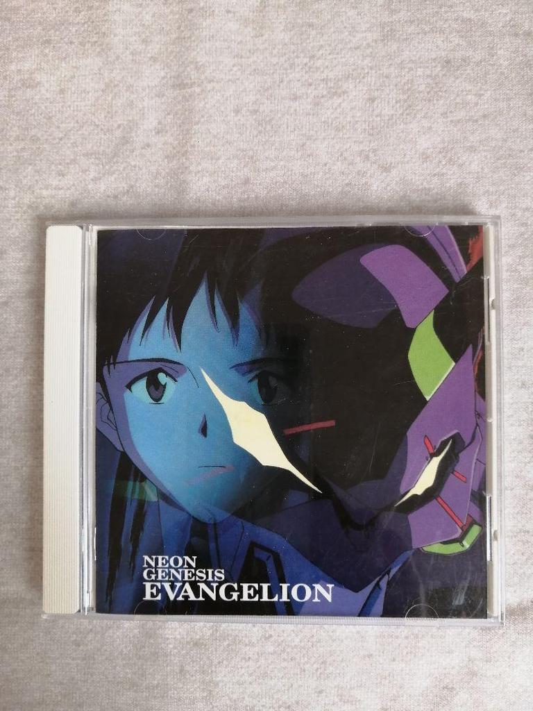 [USED] Neon Genesis Evangelion Soundtrack Digital Art Book Set Free Shipping