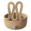 Cotton Yarn Storage Basket Knitting Basket Snack And Toy Organizer  Storage Box