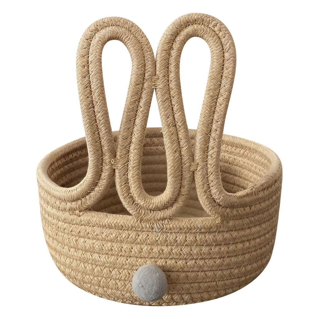 Cotton Yarn Storage Basket Knitting Basket Snack And Toy Organizer  Storage Box
