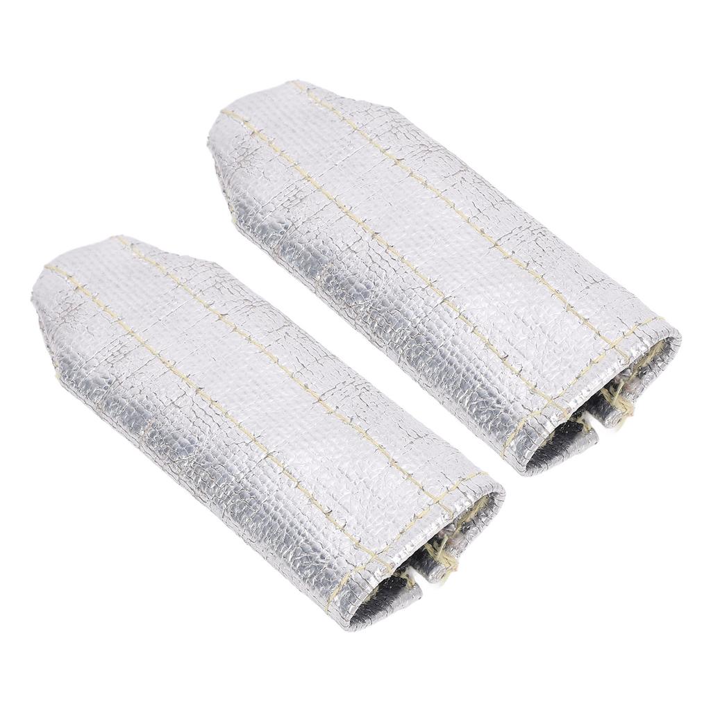 2Pcs TIG Welding Finger Heat Shield Pocket Size Aluminum Foil Unisex Welders Glove Insulation