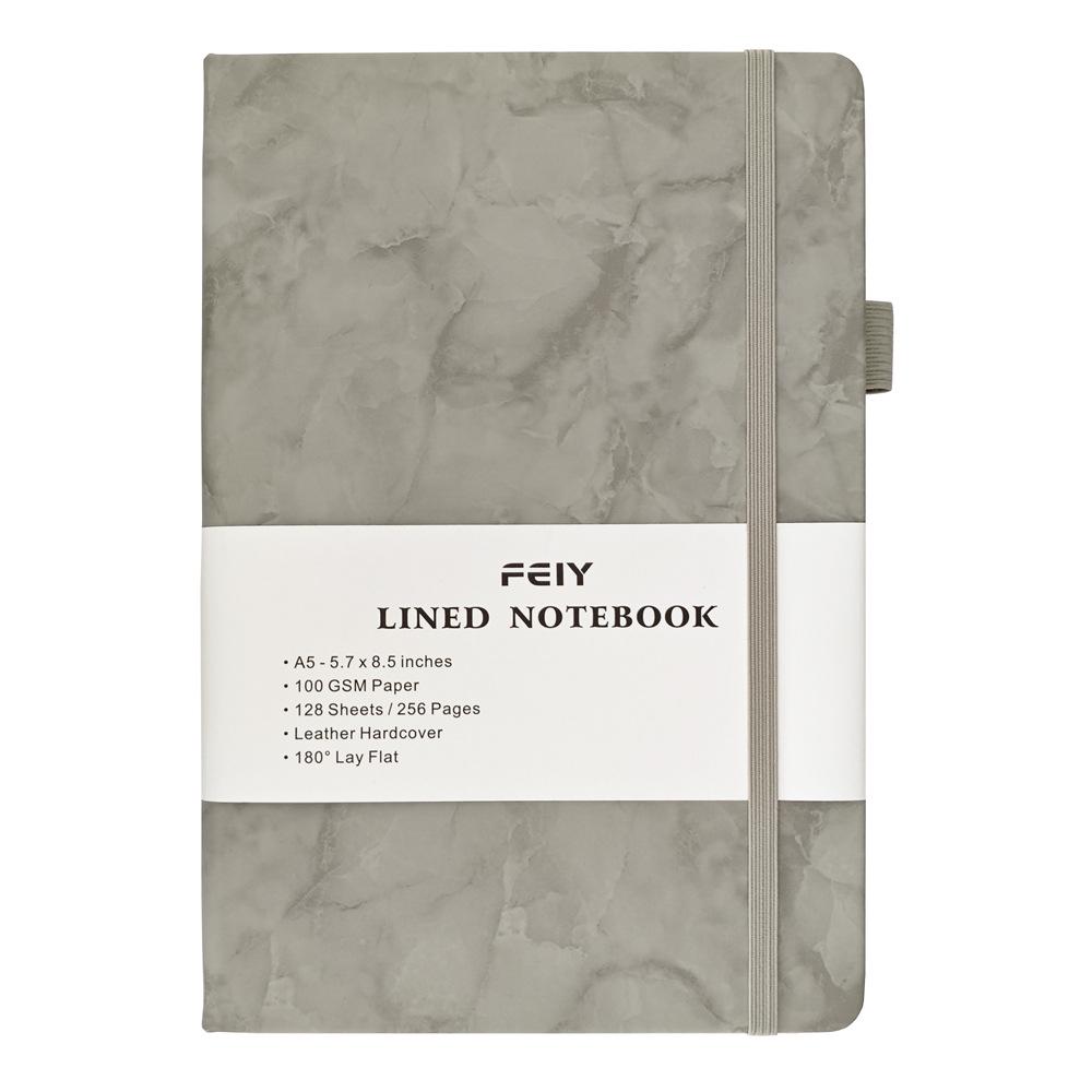 Custom Logo A5/A6 Thick Lined Notebook - High-Value Simple Diary A6 80 pages