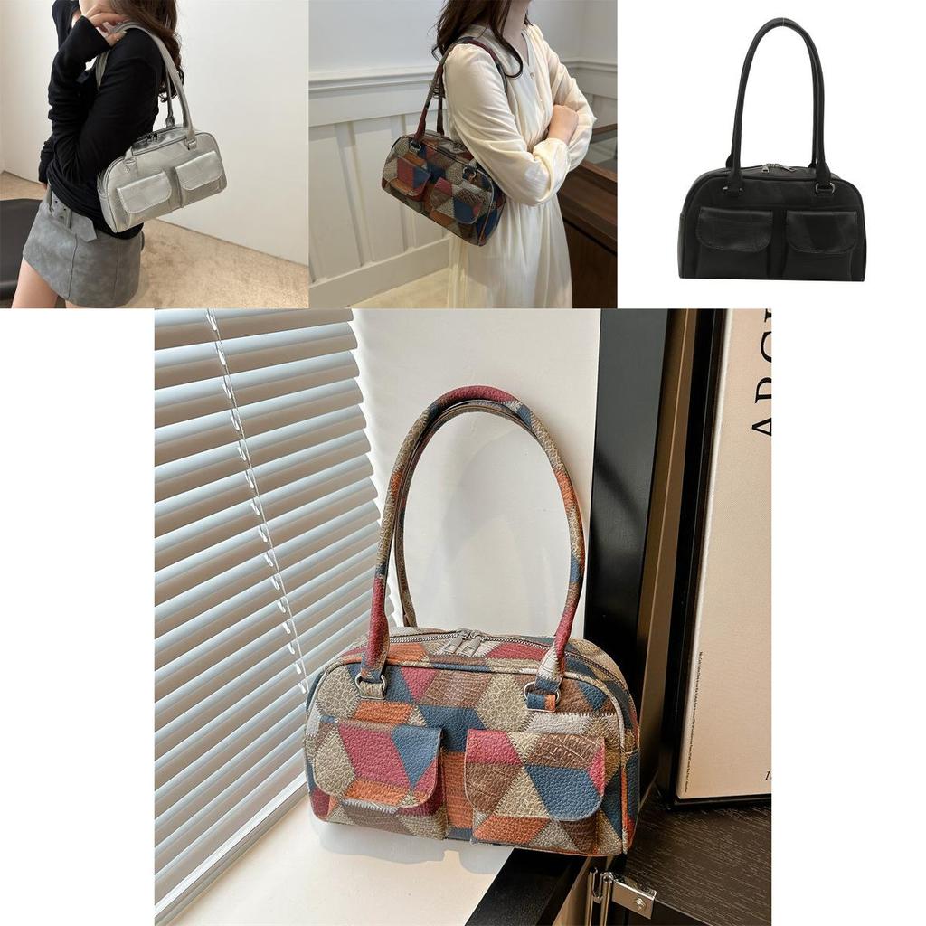 Trendy 2024 Fashionable Simple Handbag Stylish Korean Casual Tote Bag For Women