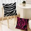 Fashion Zebra Stripes Pink Cool Pillow Case Living Room Accent Couch Back Support Square Lounge Restful Nap Companion ?