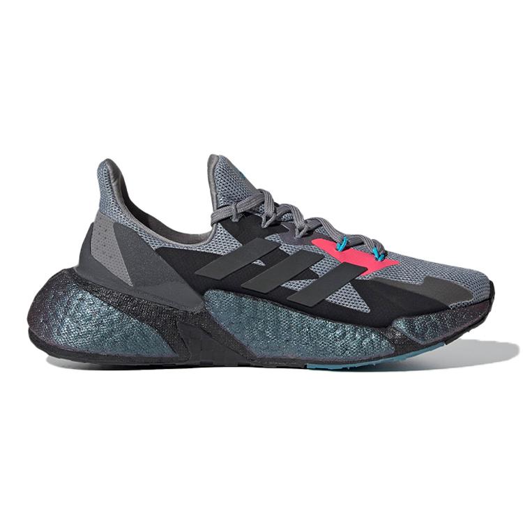 adidas X9000l4 Abrasion Resistant Abrasion Resistant Low Top Running Shoes Gray Black Teenagers FW9296