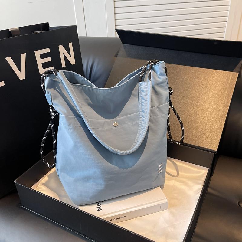 Холщовая сумка Женская сумка через плечо большой вместимости Сумка для покупок — фото 20