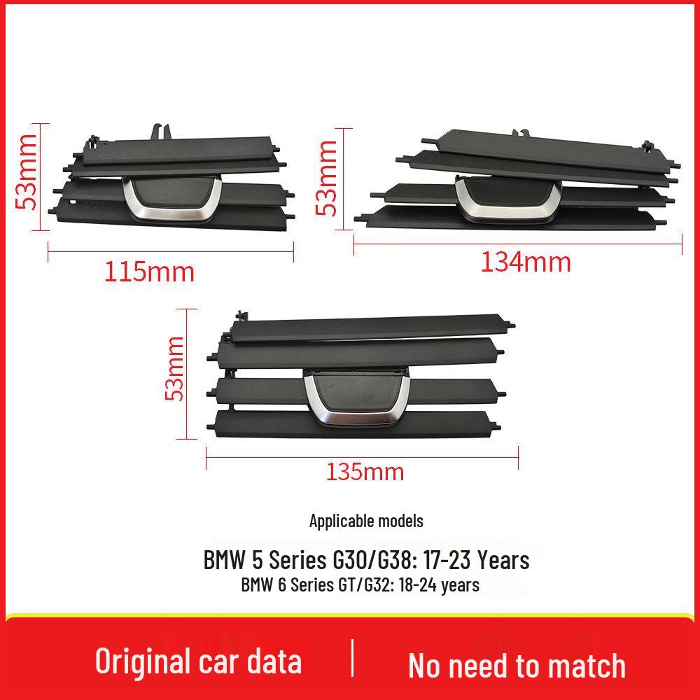 Kit di Riparazione per Leva Griglia Bocchetta Aria Anteriore e Posteriore per BMW Serie 5 e 6 (G30 G32)