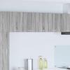 Wall Mounted Cabinet with Door 2 pcs Grey Sonoma and White 60 x 31 x 40 cm