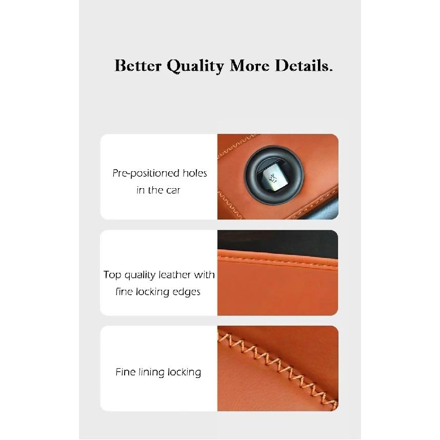 For Geely Galaxy E8 2023 2024 2025 Car Door Groove Mat Leather Glove Box Front Rear Side Car Door Side Storage Box Accessories