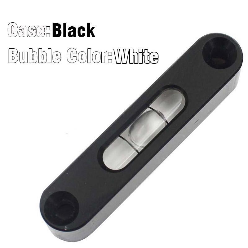 Mini Bar Metal Level High Precision Long Strip Horizontal Bubble Spirit Leveling Ruler 50x10x10mm