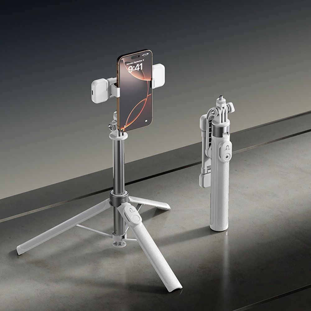 1.3m Selfie Stick Tripod Aluminum Alloy Phone Tripod Stand for Travel Live Streaming Video