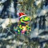 Whimsical Acrylic Christmas Tree Hanging Decorations For Vehicles And Cheer Holiday