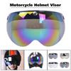 Casco da Motociclista Antivento a 3 Bottoni   Anteriore   Su     Vento   Sostituzione Visiera per Occhiali da Sole da Casco da Motociclista