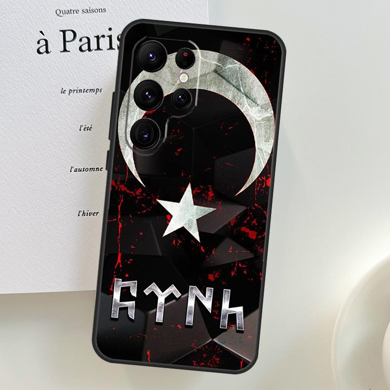 Turkey Turkish Flag Case For Samsung Galaxy S26 Ultra S25 S24 S22 S21 S23 Ultra Plus S10 S20 S25 FE Phone Cover