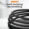 High Strength 90 Degree USB C Cable Reinforced Nylon Braided Cord Supports Quick Charge Ideal For Gaming And Daily Use