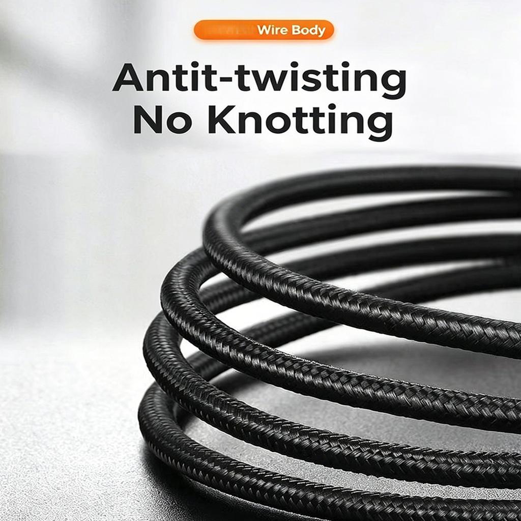 High Strength 90 Degree USB C Cable Reinforced Nylon Braided Cord Supports Quick Charge Ideal For Gaming And Daily Use