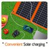 Foldable solar panel chargers, suitable for mobile phones, power banks, and tablets. Ideal for camping, hiking, and backpacking