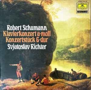 LP Record SVIATOSLAV RICHTER - ROBERT SCHUMAN - Klavierkonzert A-moll / Konzertstuc 2535181 Deutsche Grammo 1976 South Kore Classical Used