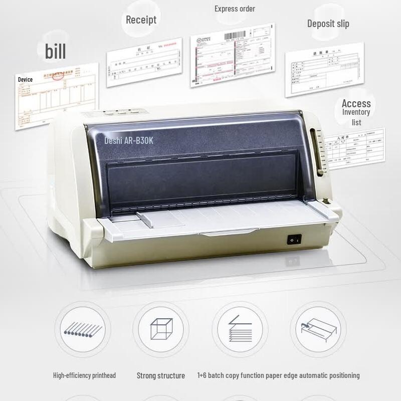 Dascom AR-630K Dot Matrix Printer CN Plug (adapter Included)
