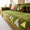 Christmas Tree Sofa Cover Nordic Style All Season Universal Seat Cushion Pad Non Slip Chenille Wear Resistant Sofa Slipcover