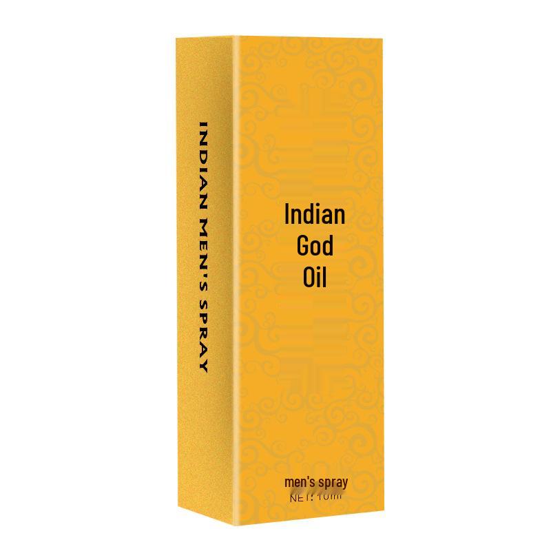 India Men's Special God Oil: Rapid Erection Enhancer & Long-Lasting Male Health Spray for External Use