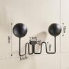Helmet Motorcycle Holder Wall Mount 180 Degree Rotation Display Storage Hanger for Volleyball
