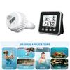 Floating Digital Pool Heat Level Monitor with Large Screen Adjustable for Bath Tub Fish Tank & Water Heat Measurement