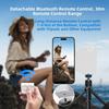 Fun Shot Magnetic Phone Camera Grip for iPhone Magsafe & Android with Detachable Charge Wireless Shutter Remote 1/4" Tripod Screw