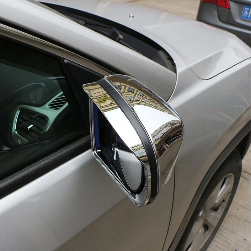 for Jeep New Compass 2017- Renegade 2015- Car Rearview Mirror Protection Cover Rain Visor