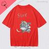 Dota2 TShirts Game Hero Printed TShirt Top Shadow Fiend Pudge Axe Slardar Sven Wraith King Cent Phoenix Unisex Clothing