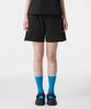 Koolongseupocheu Women'S Daypack Wide Fit Shorts Tvpom26682Blk