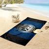 FC Internazionale Milano Print Beach Towel, Large Soft Quick Dry Towel for Beach Camping Swimming