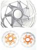 RIRO Ultra-light Center Lock Disc Brake Rotor for Mountain and Road Bikes, 140/160MM, Heat Dissipation.