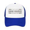 Certified Ham Radio Operator Mesh Golf Hat Caps Outfit For Men Women Adjustable Snapback MeshBack Summer Cooling Hats
