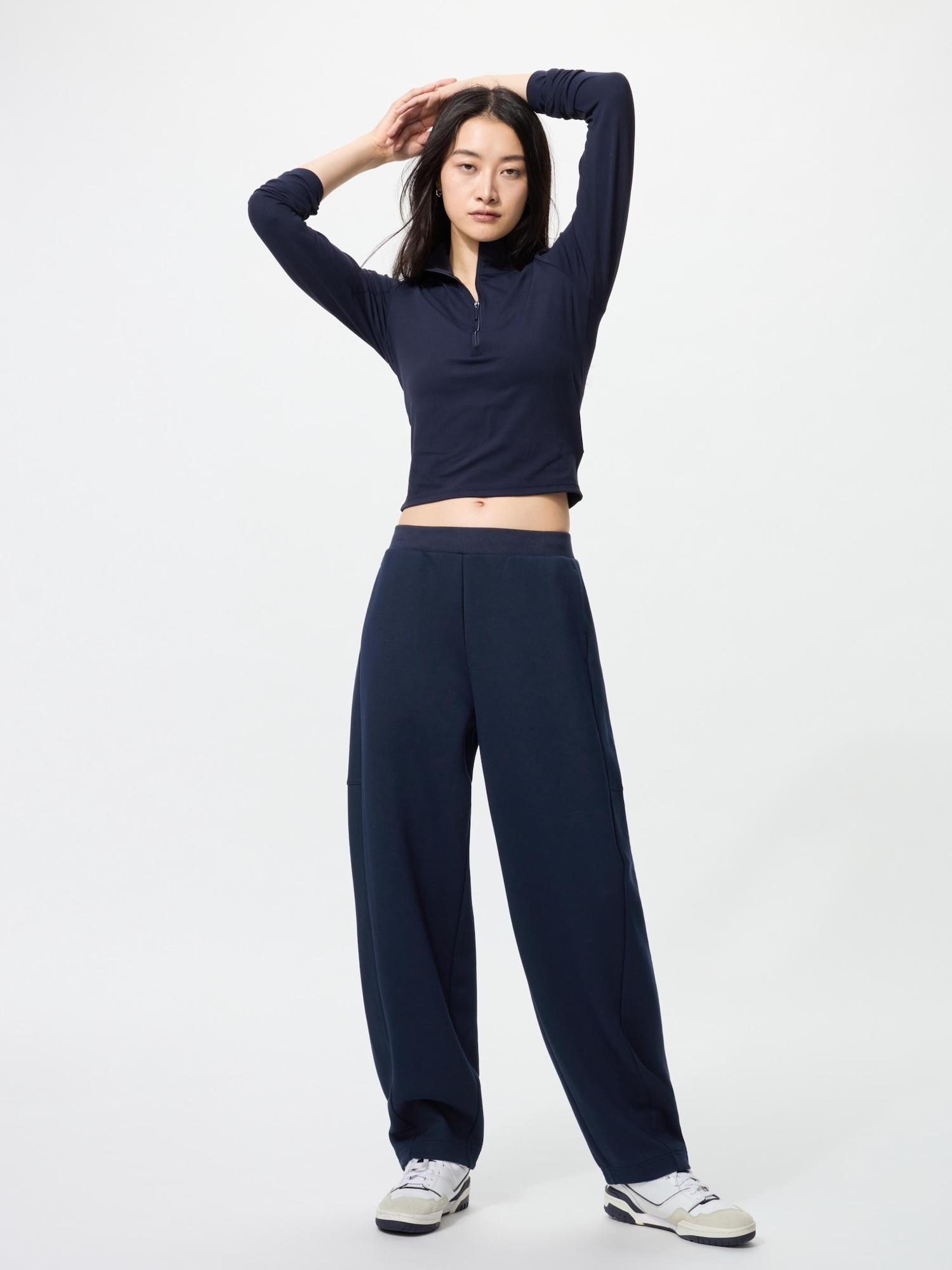 

Uniqlo Брюки Dry Sweat Curve Длина ноги 72,5 - 75,5 см Длинная длина 69 NAVY/WOMEN 3XL