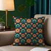 Art Nouveau Design Geometric Pillow Case Short Plush Print Cushion Cover Square Throw Pillow Covers Sofa Home Decor
