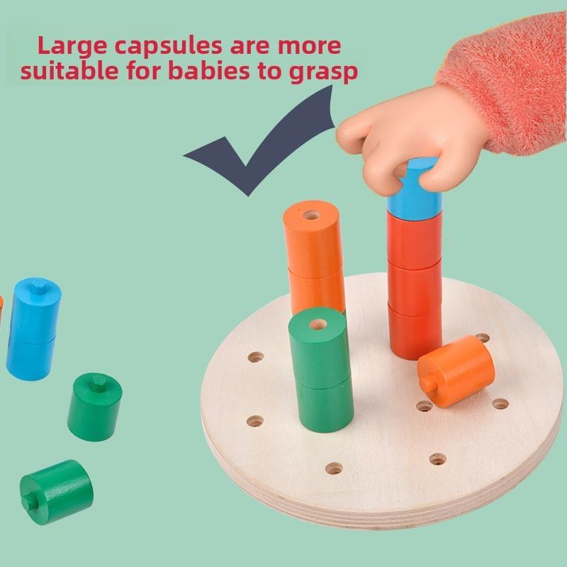 Education Puzzle Wooden Children Toys Preschool Learning Toddlers Montessori