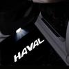 BJU1 2PCS For Great Wall Haval Dargo H6 H2 H5 H7 H8 H9 F7 Jolion M4 Car Door Welcome Light Laser Projector Logo Wireless Sensing