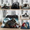 A-Assassins C-Creed Classic Game Flannel Blanket Soft Throw Blanket Art For Home Decor Bedroom Bed Sofa Picnic Fans Gifts