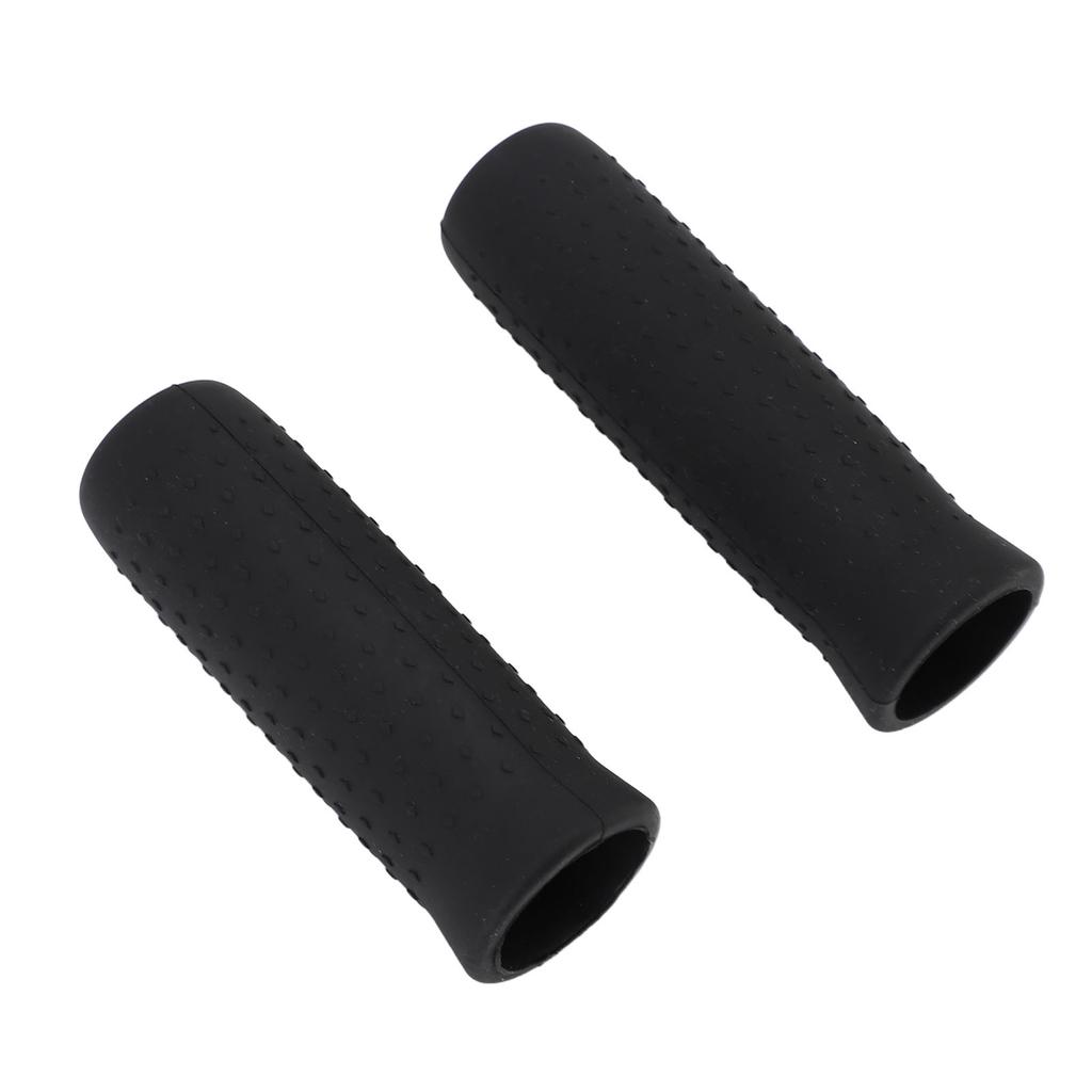 1 Pair Handlebar Grip Convex Particle Design Non Slip Comfortable Electric Scooter Handlebar Grip Replacement