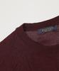 PANICALE Marino Wool Round Knit [Wine]