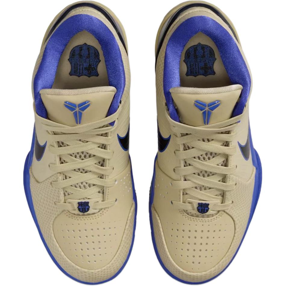 FC Barcelona x Nike Kobe 4 GS Auswärtstrikot Kinder-Sneaker Gold Team-Gold Schwarz HQ2303-700