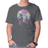 Unisex Crew Neck T-Shirt Samurai Chillhop Graphic Short Sleeve Casual Tee