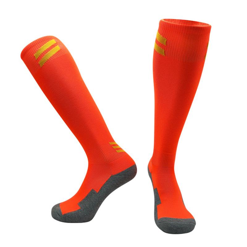 Sport Hosiery Men Knee High Athletic Socks Football Soccer Socks Men's Nylon Sports Socks