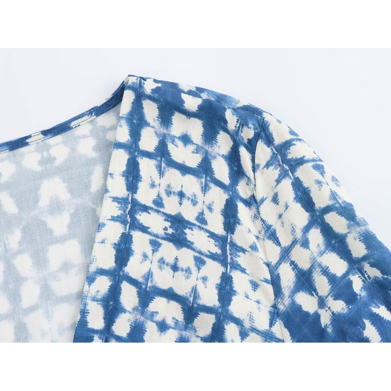 Kaslead New Arrival Women's Clothing Fashion Style Bow Tie Print Tops Casual Pants 3564118 3564116