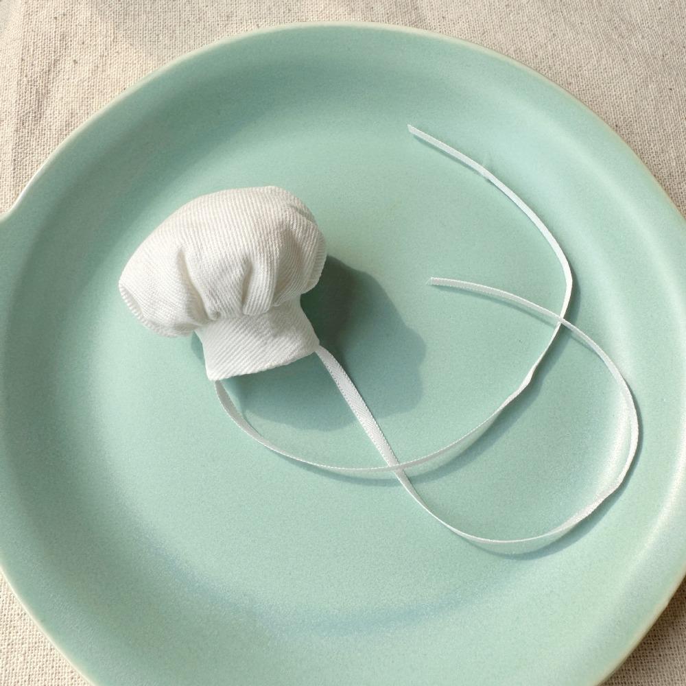

Cute 10~15cm Chef Hat DIY Mini Hats Clothing Miniature Macaron Clothing Decoration